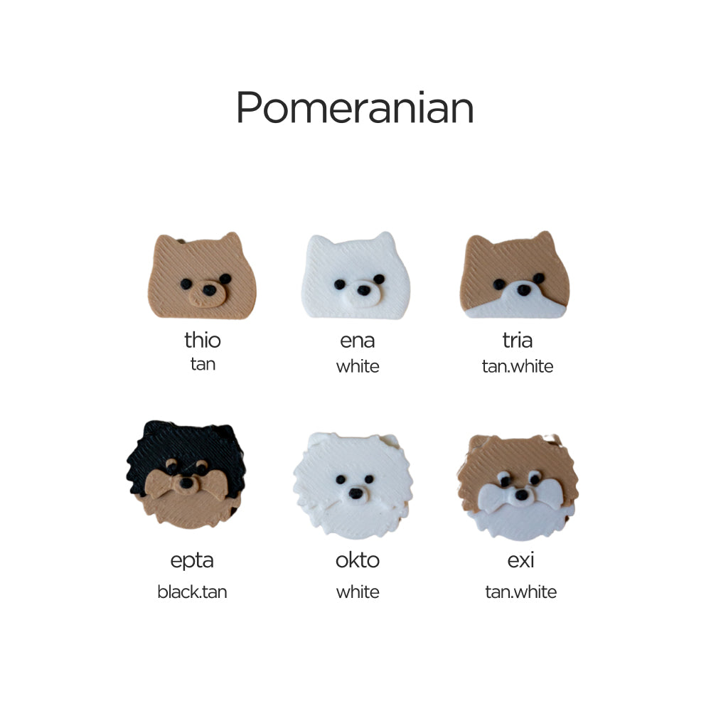 Elyand.co Shoe Charms | Pomeranian
