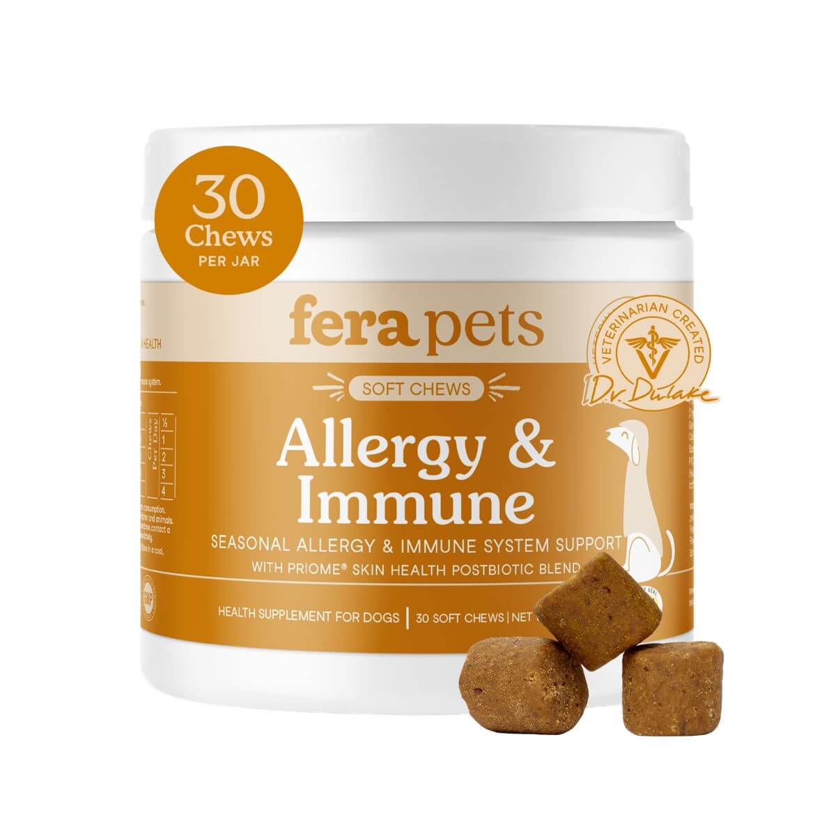 Fera Pets Allergy & Immune Soft Chews for Dogs