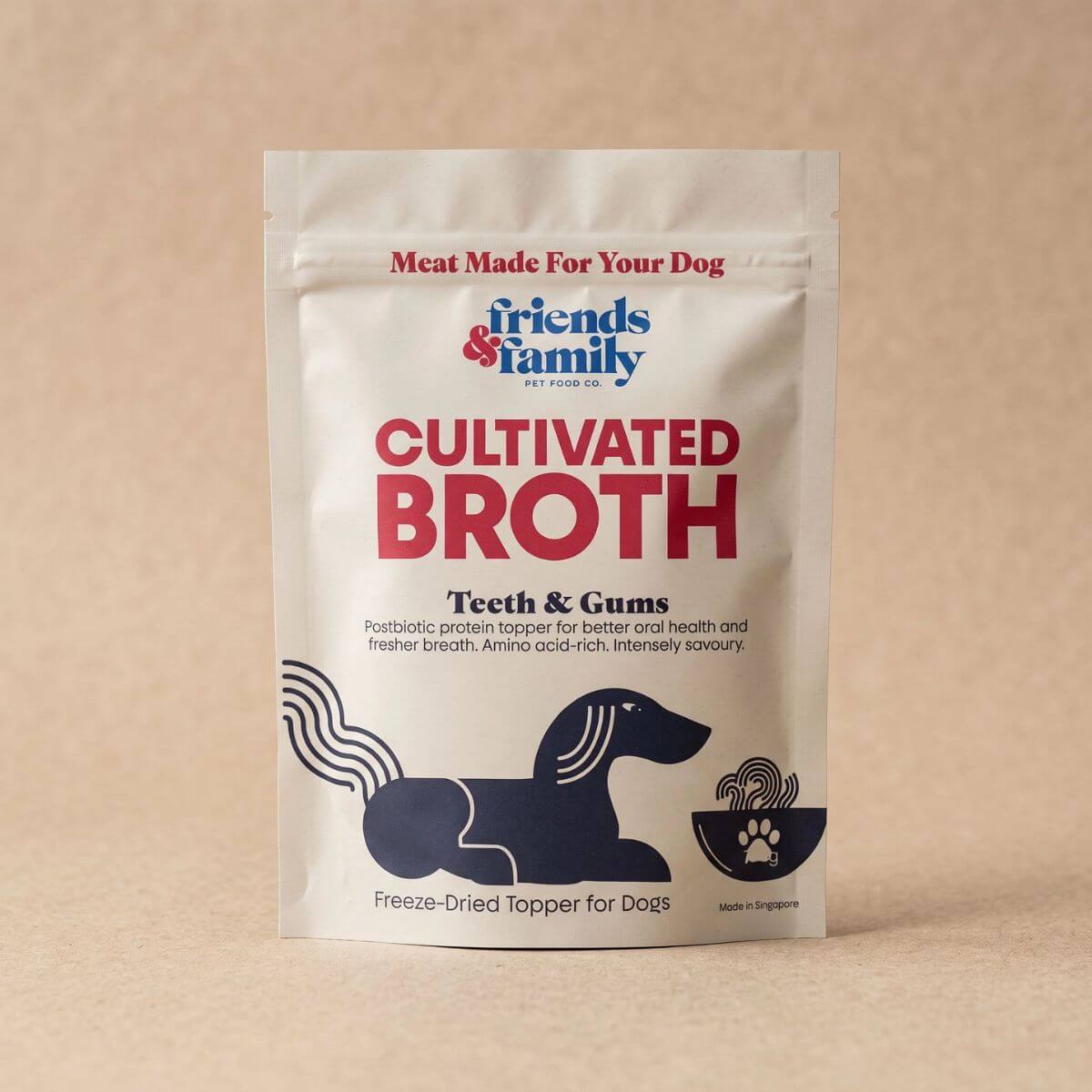 friends and family cultivated broth teeth and gum