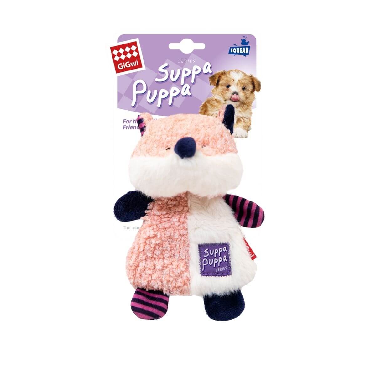 gigwi suppa puppa fox against a white background.