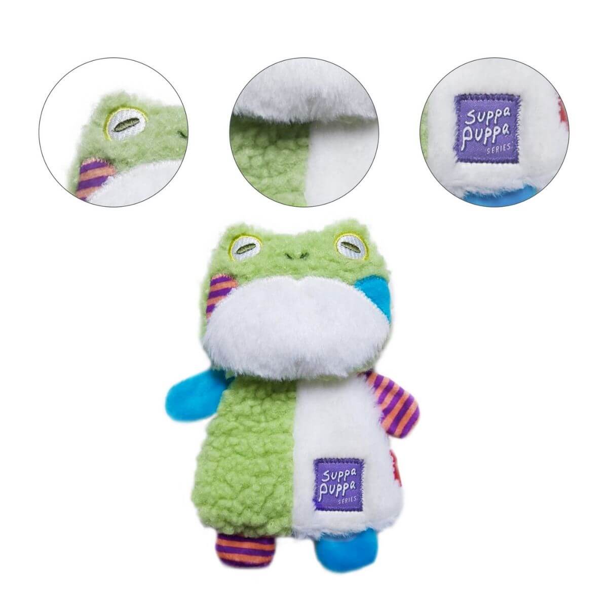 gigwi suppa puppa frog against a white background.