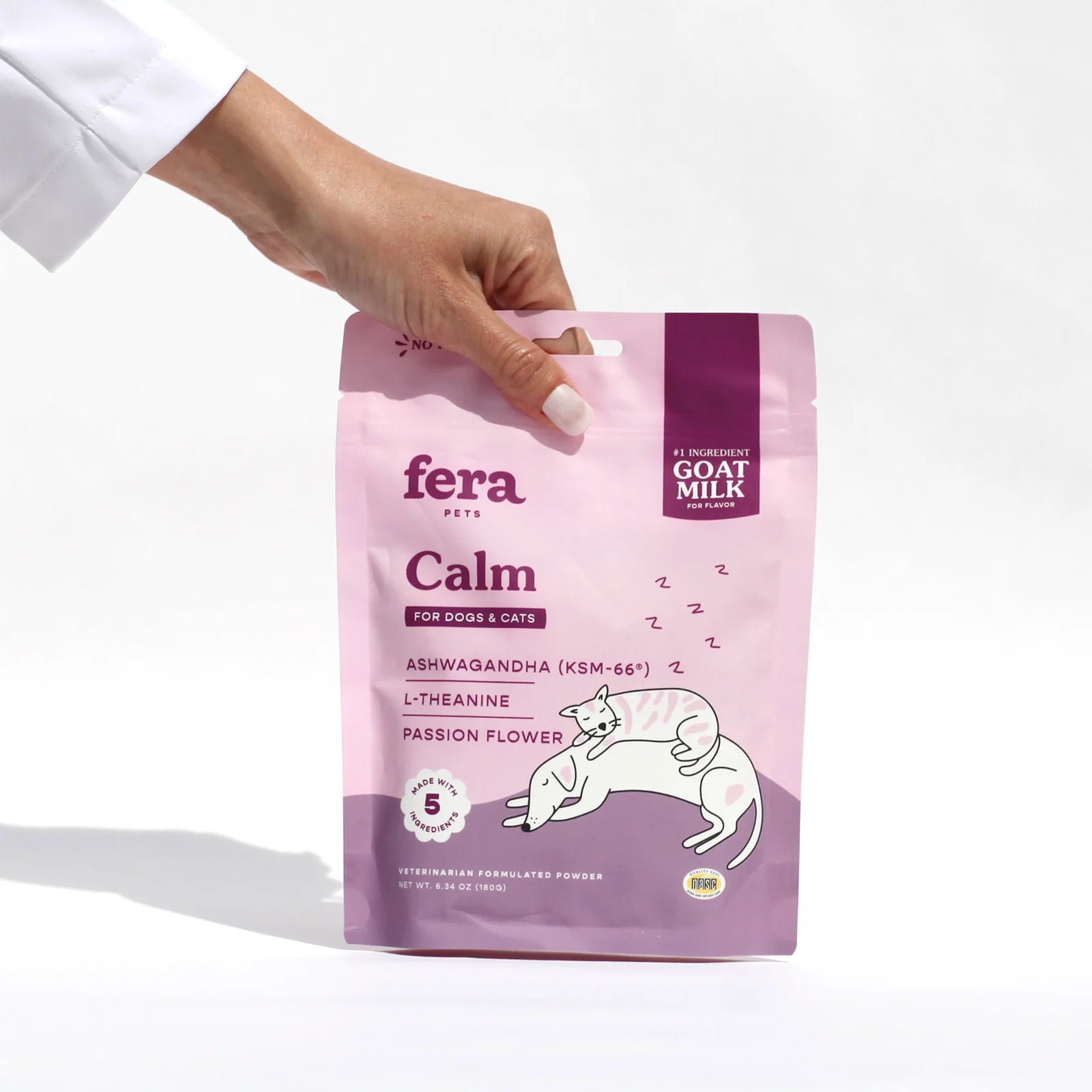 Fera Pets Calm Goat Milk Topper For Dogs & Cats