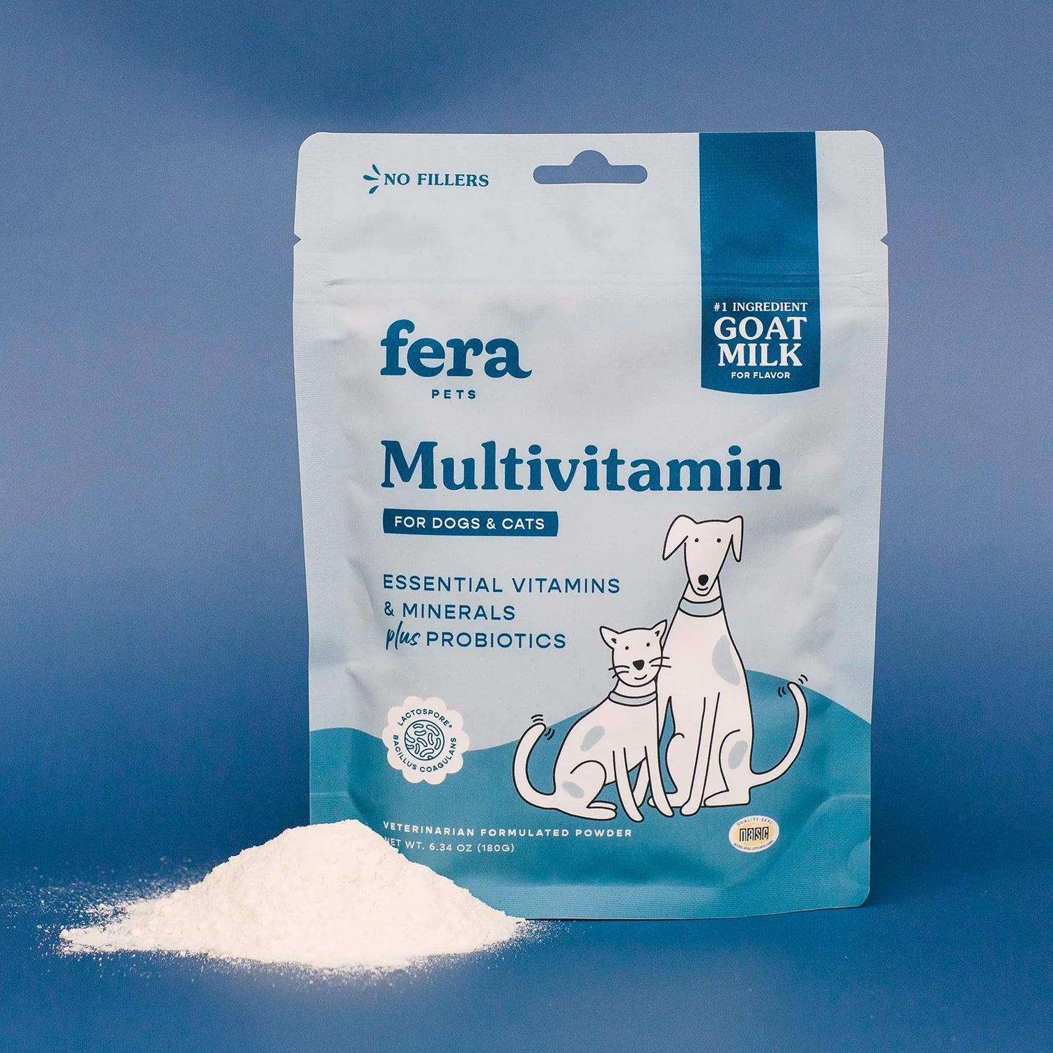 Fera Pets Multivitamin Goat Milk Topper For Dogs & Cats
