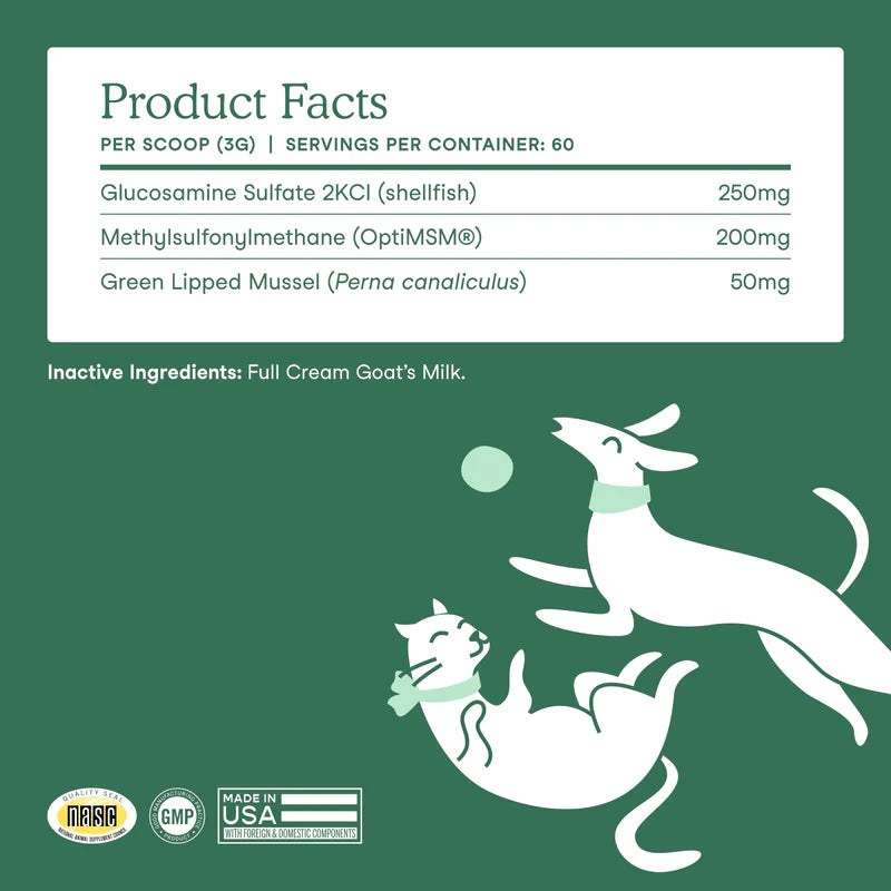 Fera Pets Hip & Joint Goat Milk Topper For Dogs & Cats