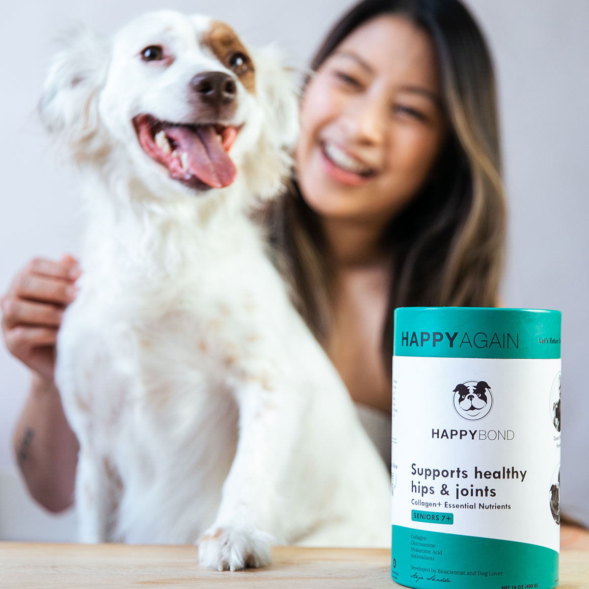 Happy Again Collagen Joint Supplement for Senior Dogs