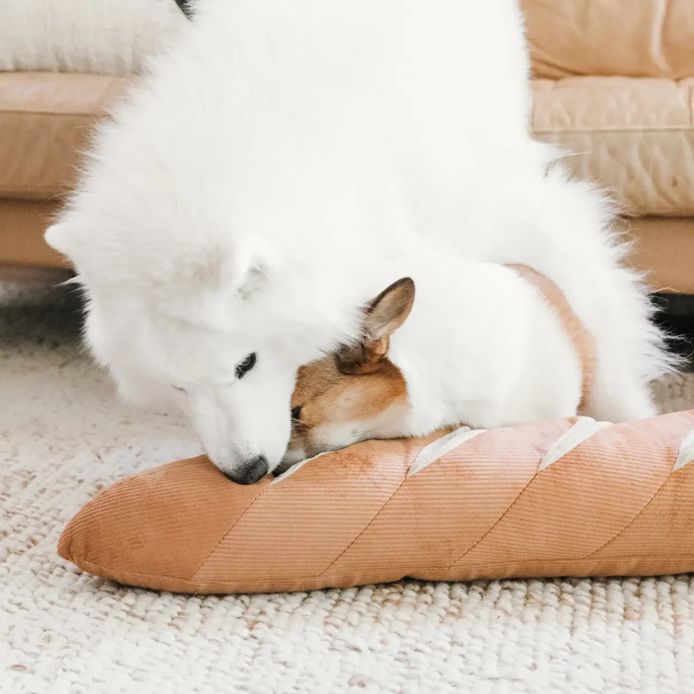 Lambwolf Giant Baguette Nosework Toy