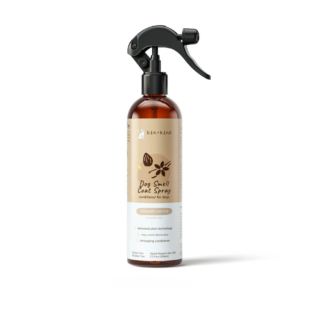 kin+kind Pet Smell Coat Spray | Almond + Vanilla