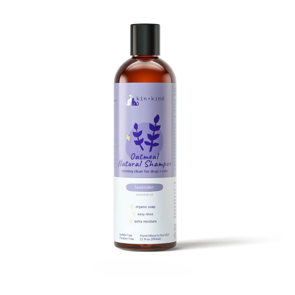 kin+kind Natural Shampoo | Oatmeal Lavender