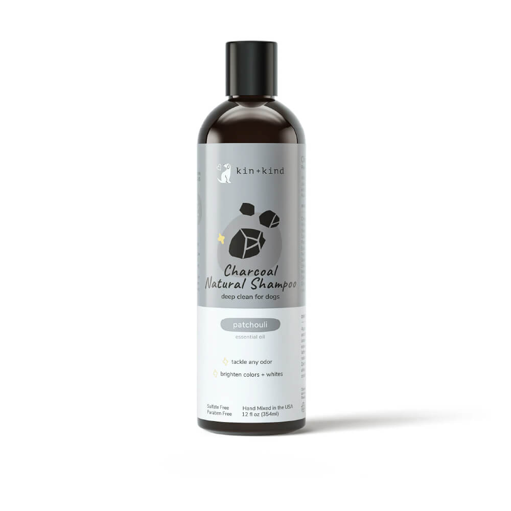 kin+kind Activated Charcoal Shampoo | Patchouli