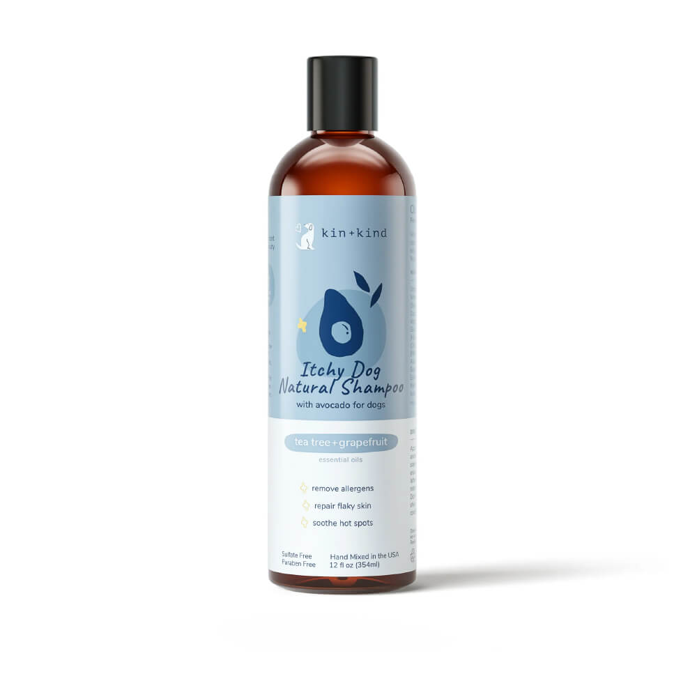 kin+kind Itchy Dog Shampoo | Tea Tree + Grapefruit