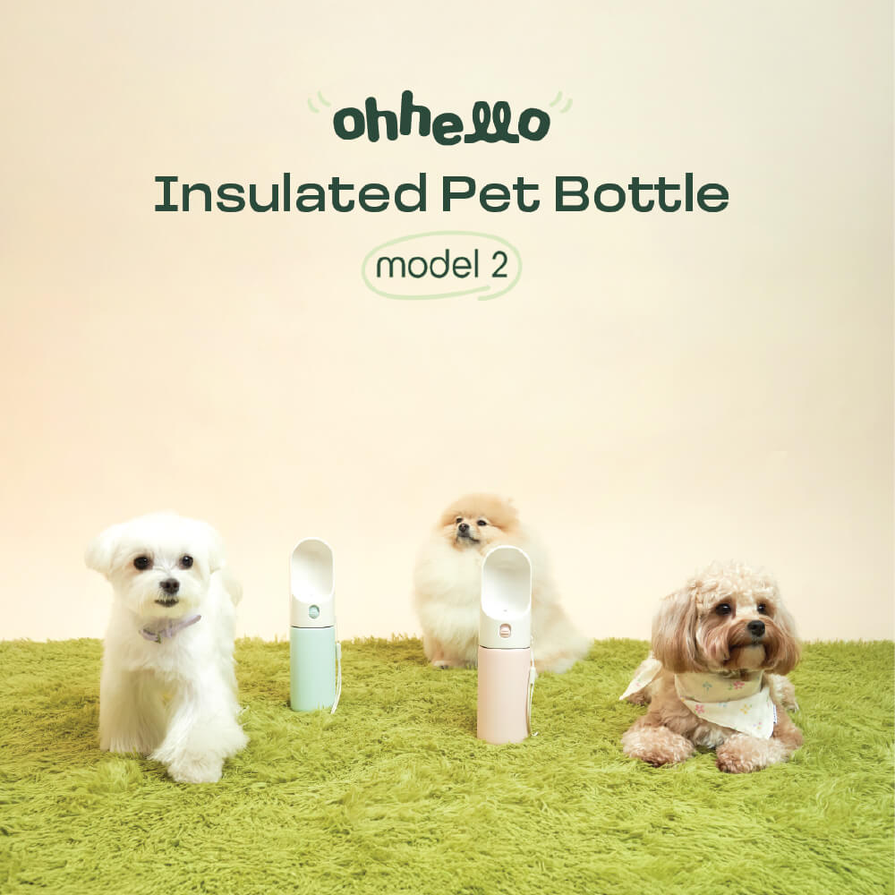 ohhello Insulated Travel Pet Bottle