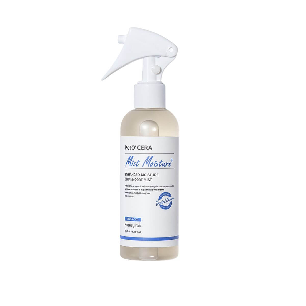 PetO'CERA Mist Moisture Plus against a white background.