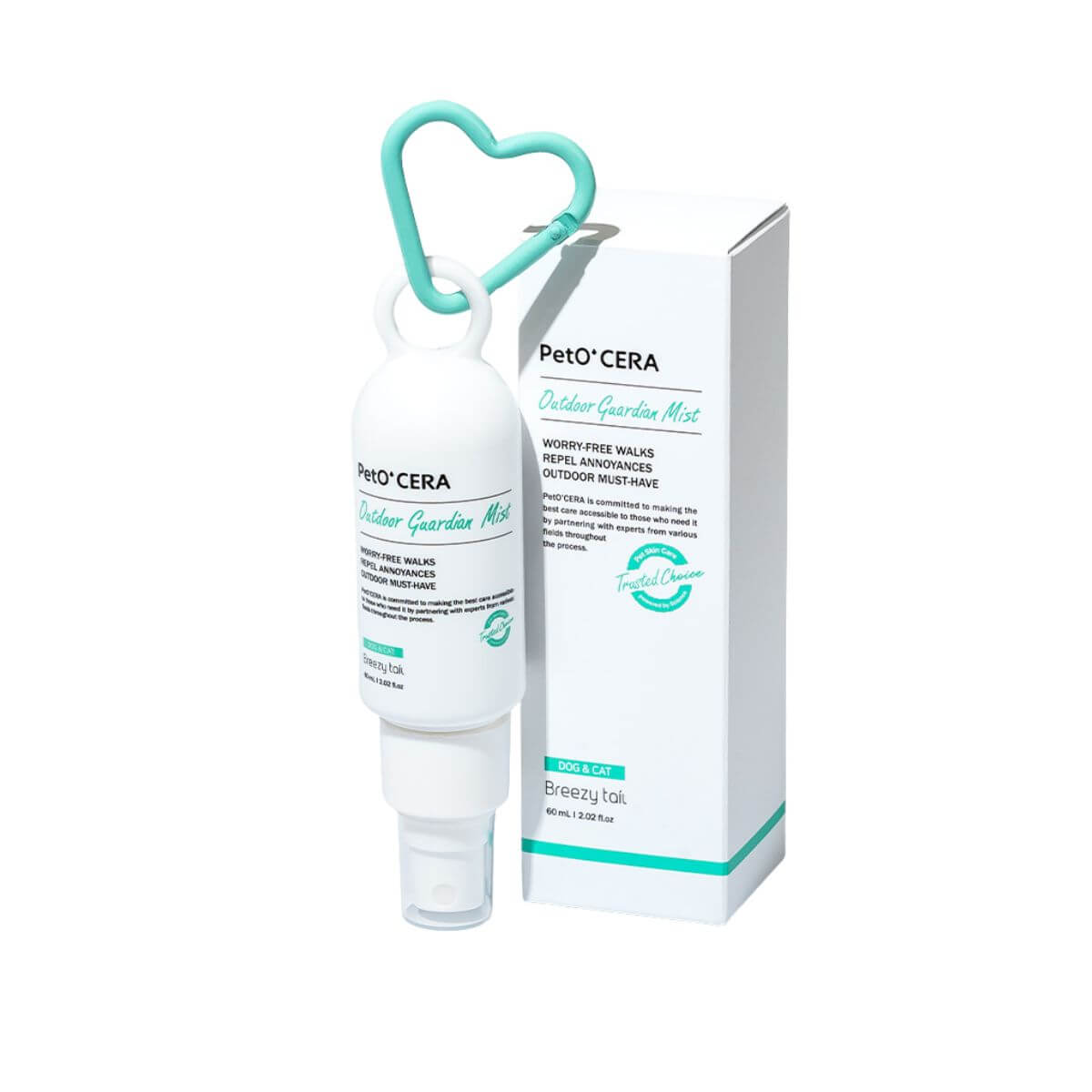 PetO'CERA Outdoor Guardian Mist against a white background.