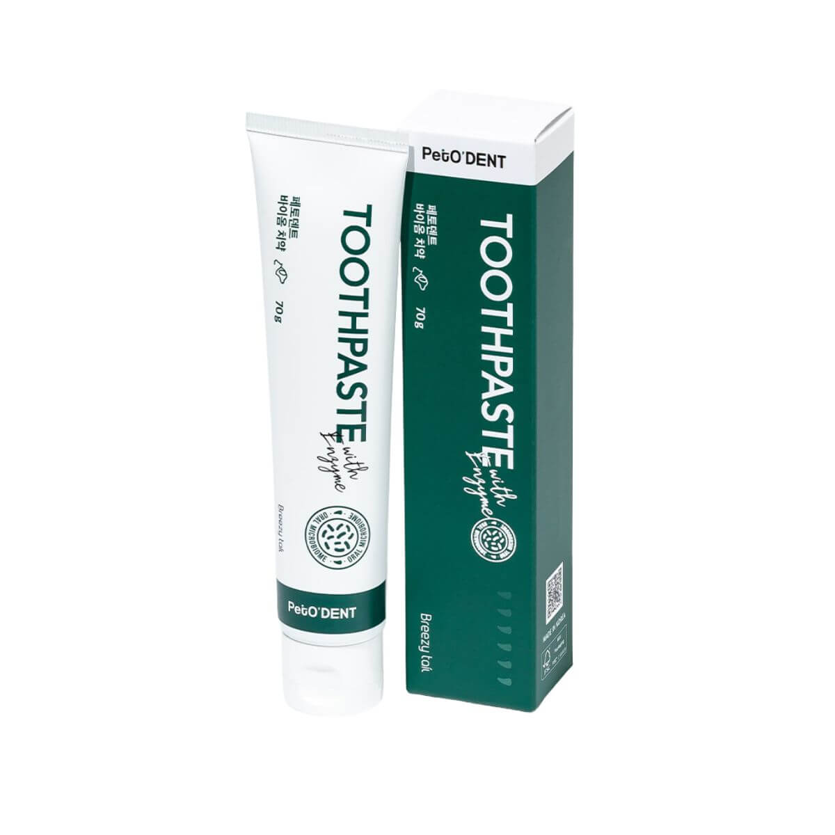 PetO'DENT Biome Toothpaste against a white background.