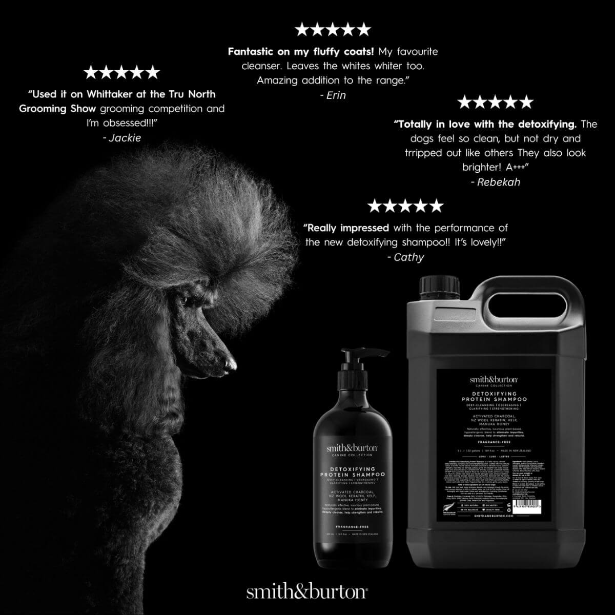 smith&burton detoxifying protein shampoo reviews.