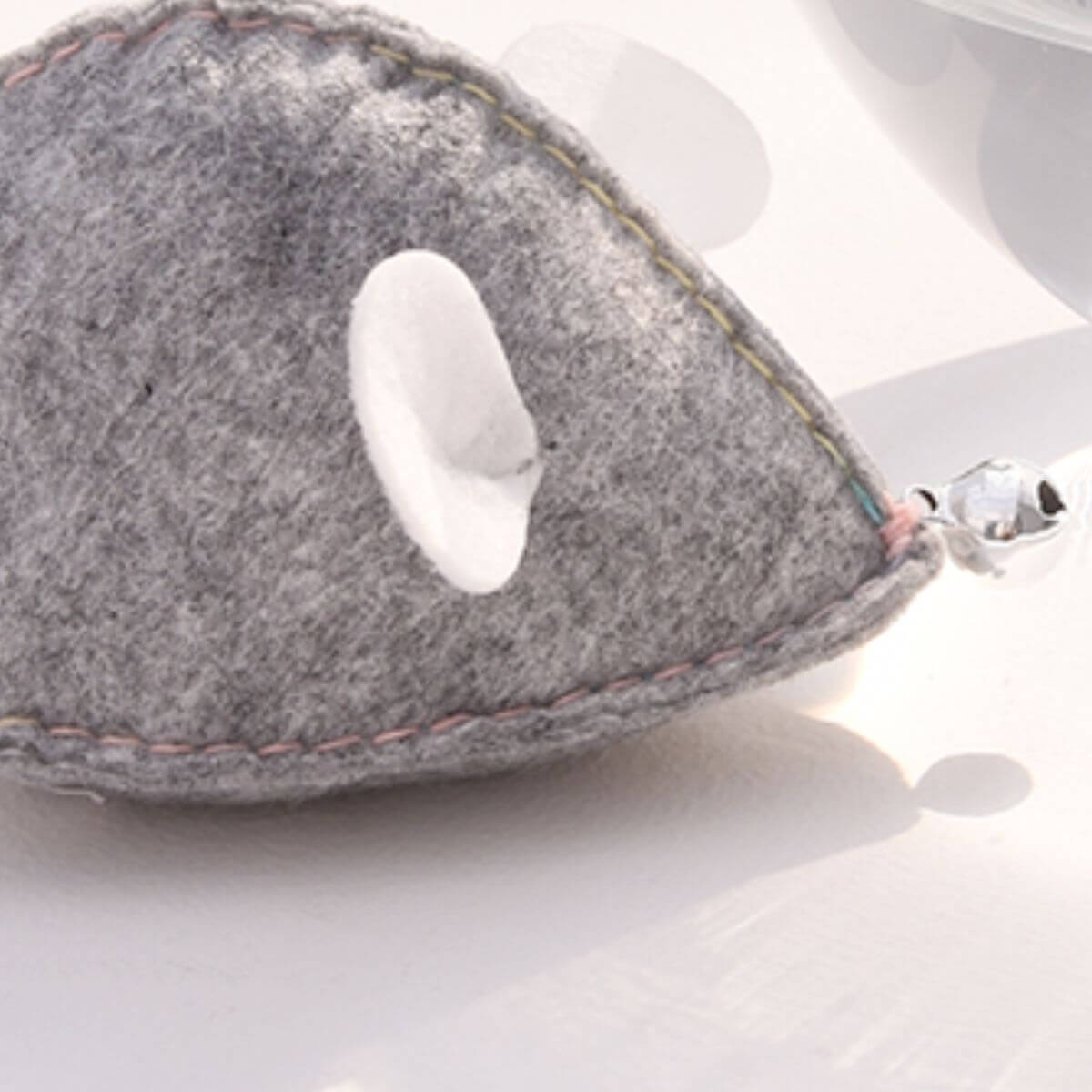 Studio Alive Mikitoy Catnip Mouse Toy against a white background.