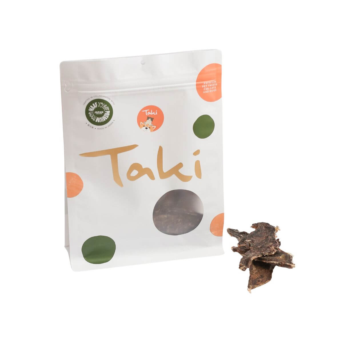 taki pets naaf venison lean meat against a white background.