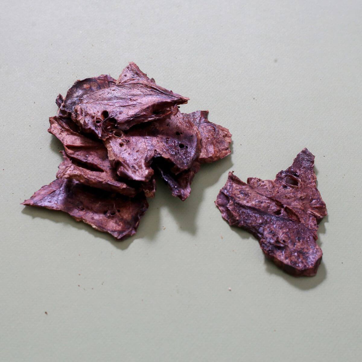 taki pets x naaf pork lung fuwa against a white background.