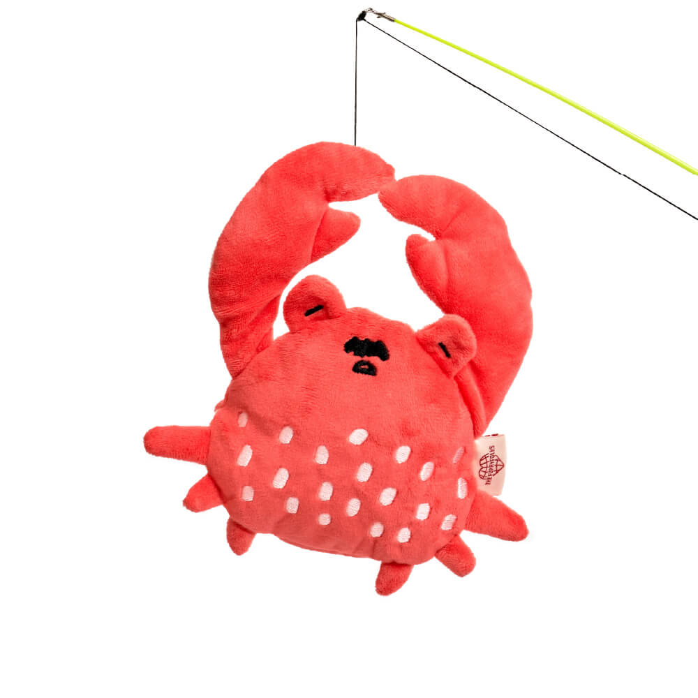 the furryfolks Uncle Crab Nosework Toy