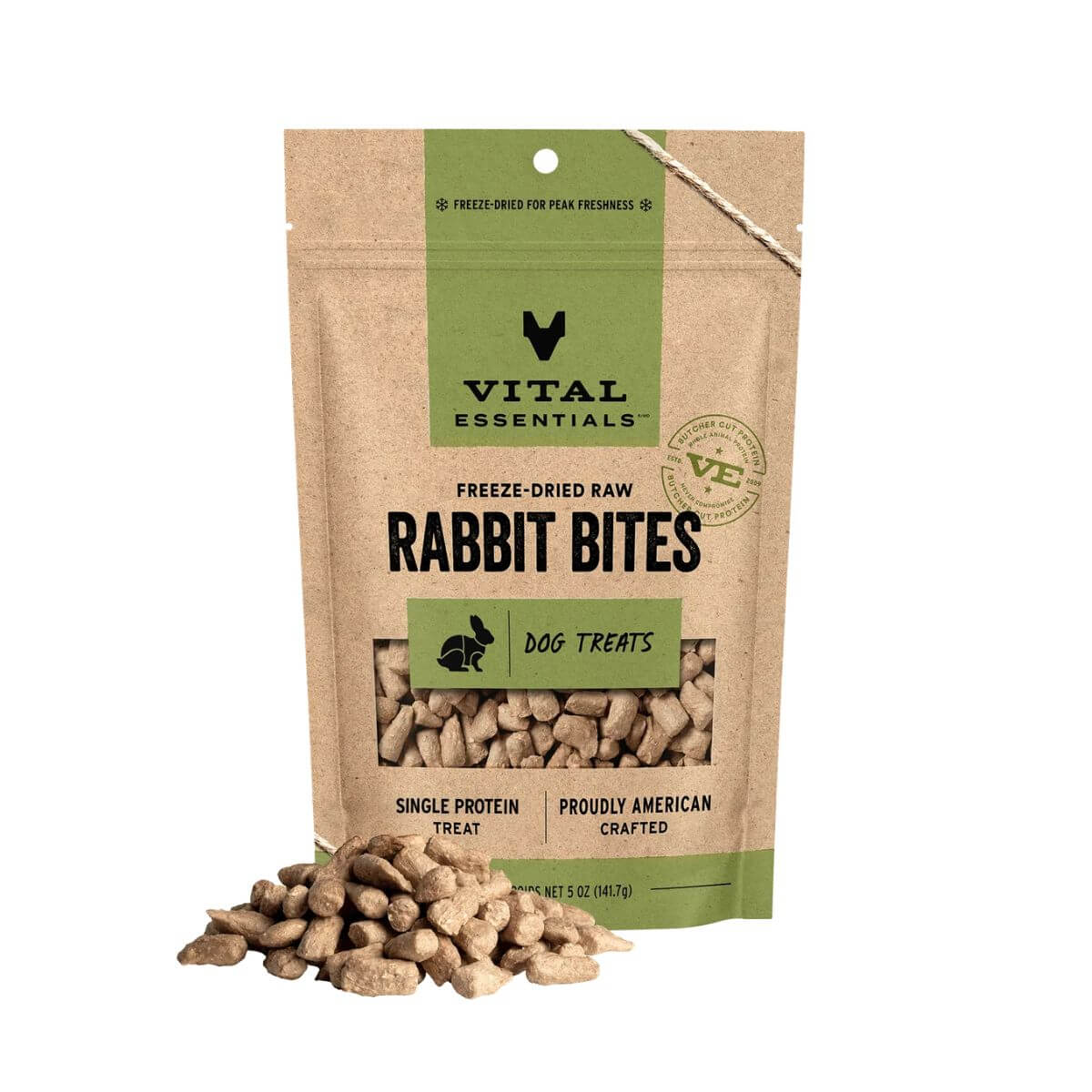 Vital Essentials® Freeze-Dried Raw Rabbit Bites