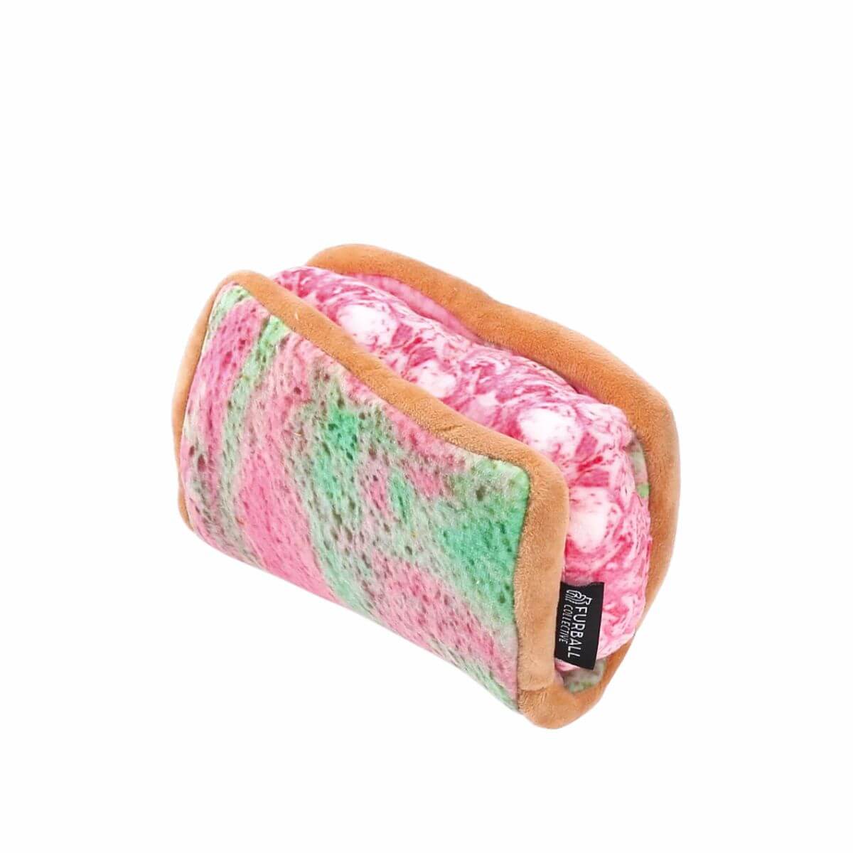 Waggle by Nom Ice Cream Sandwich against a white background.