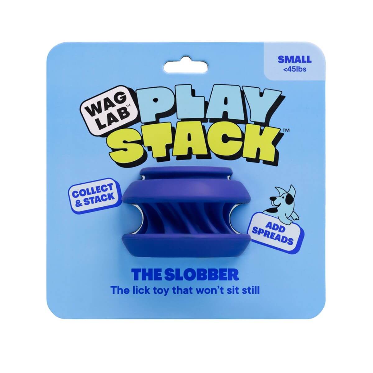 waglab playstack the slobber against a white background.