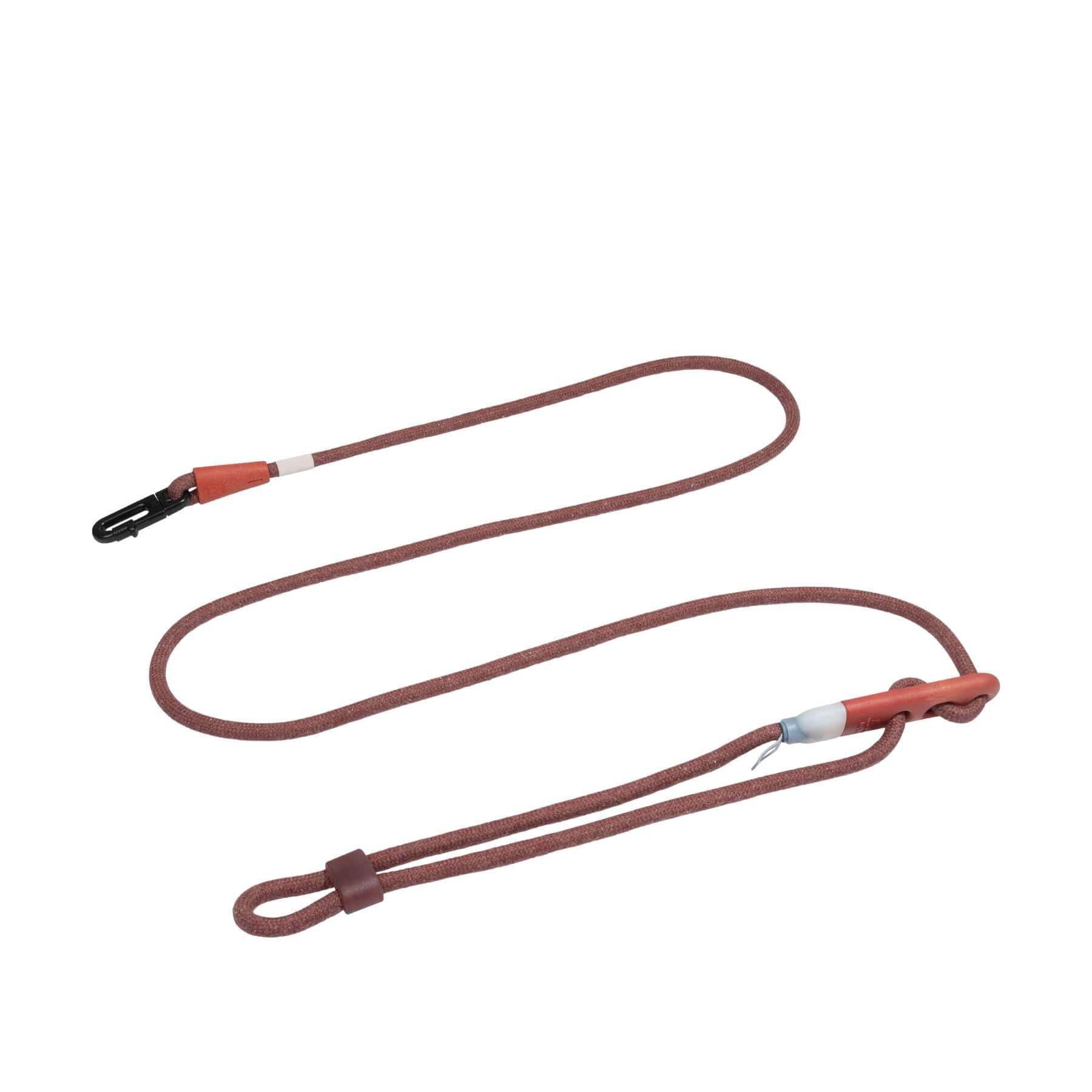 zee.dog naturals hands-free leash cocoa against a white background.