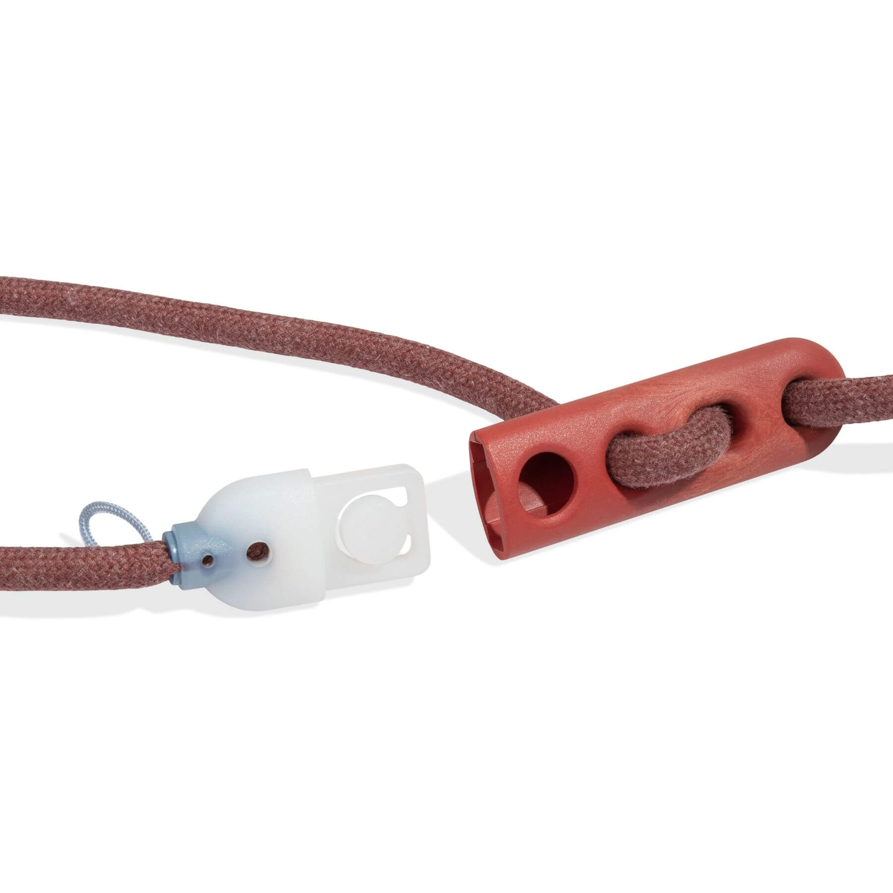 zee.dog naturals hands-free leash cocoa against a white background.