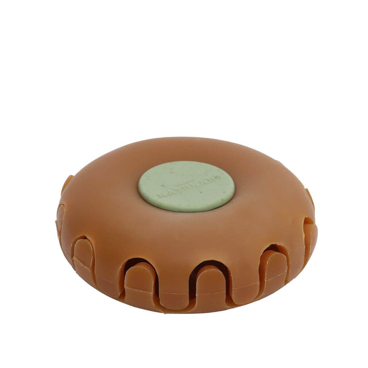 Zee.Dog Naturals Treat Dispenser Toy against a white background.