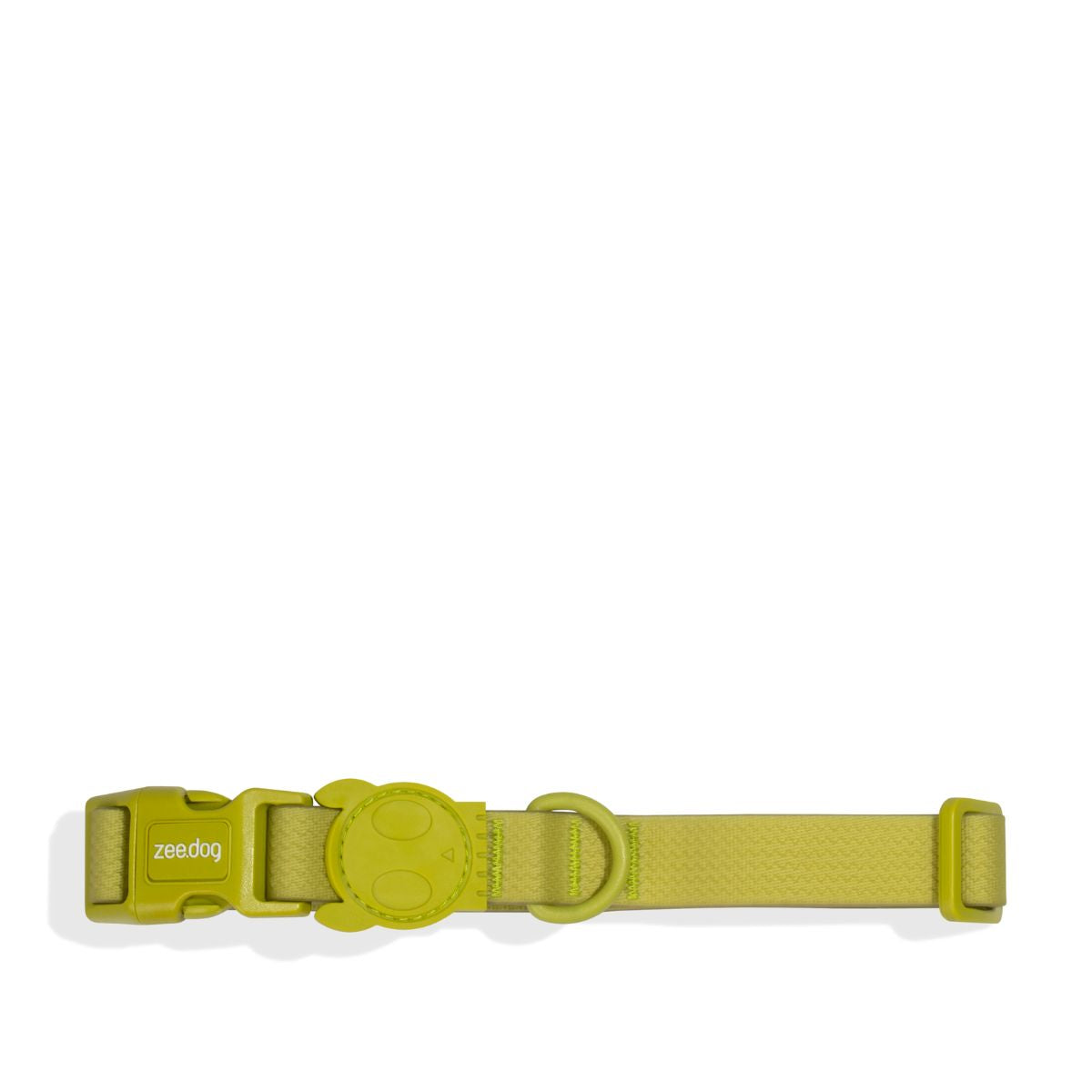 Zee.Dog Neopro Collar Matcha against a white background.