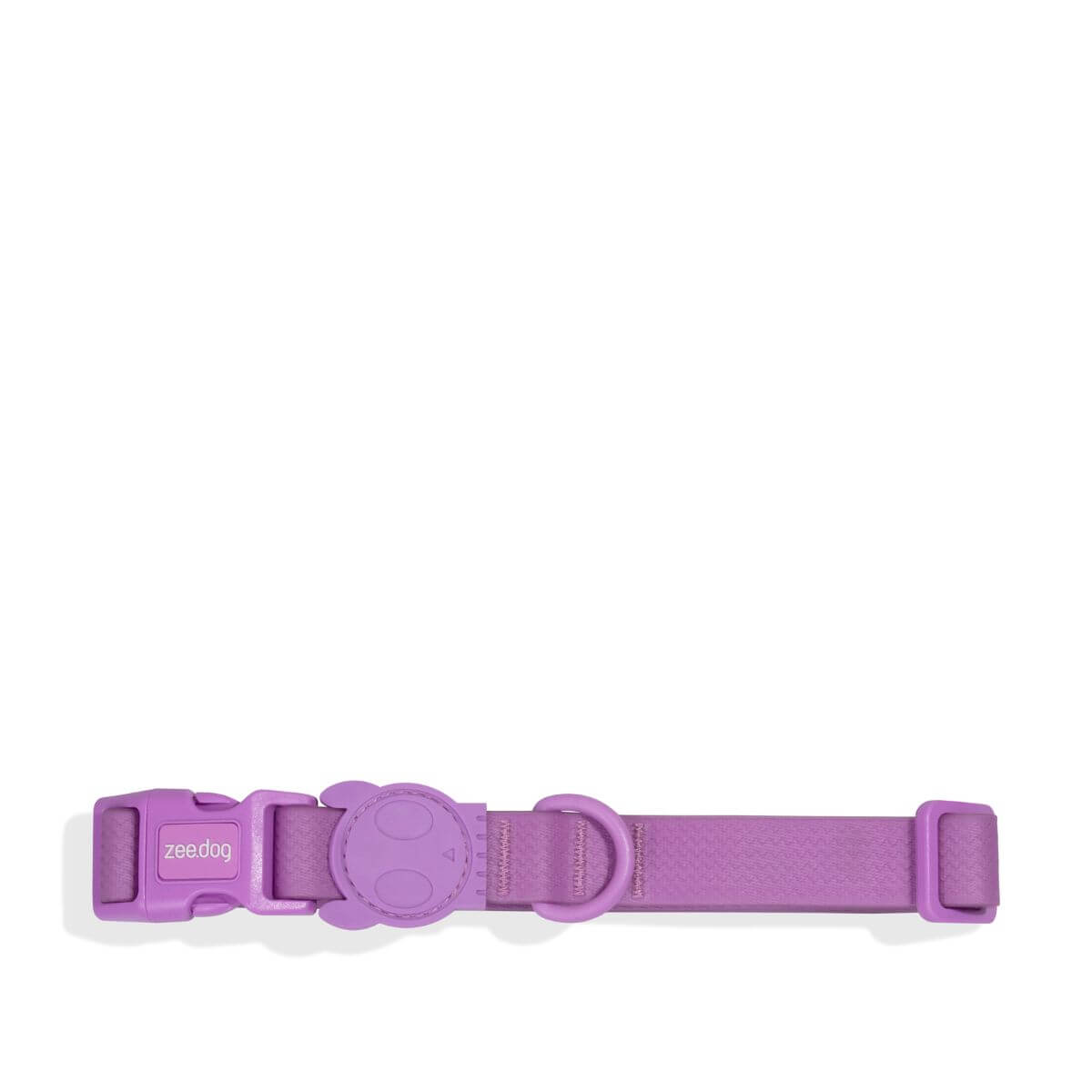 Zee.Dog Neopro Collar Ultraviolet against a white background.