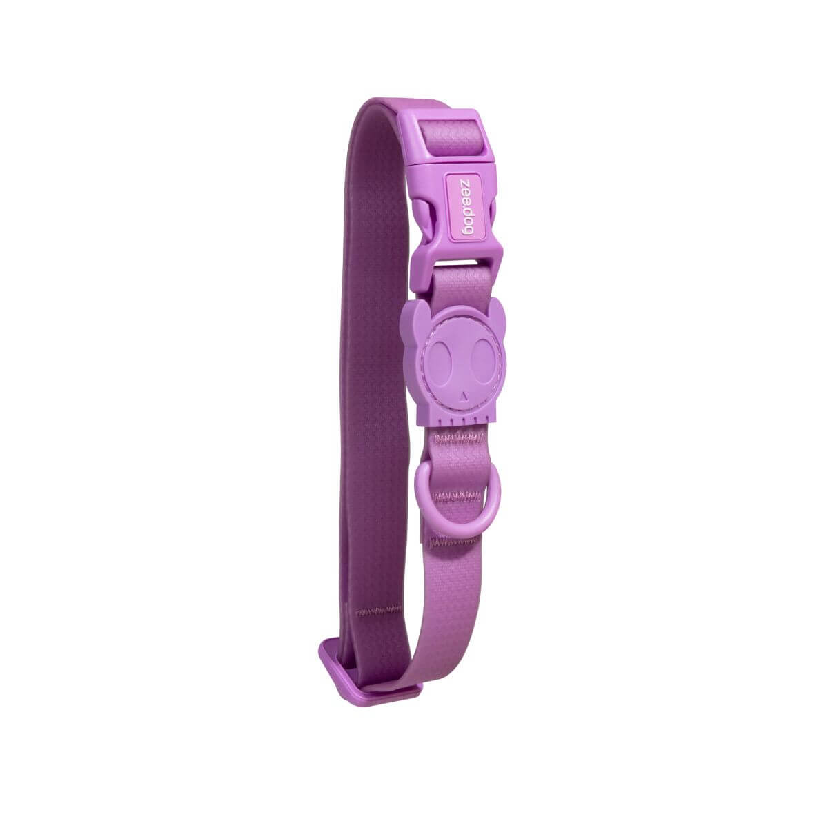 Zee.Dog Neopro Collar Ultraviolet against a white background.