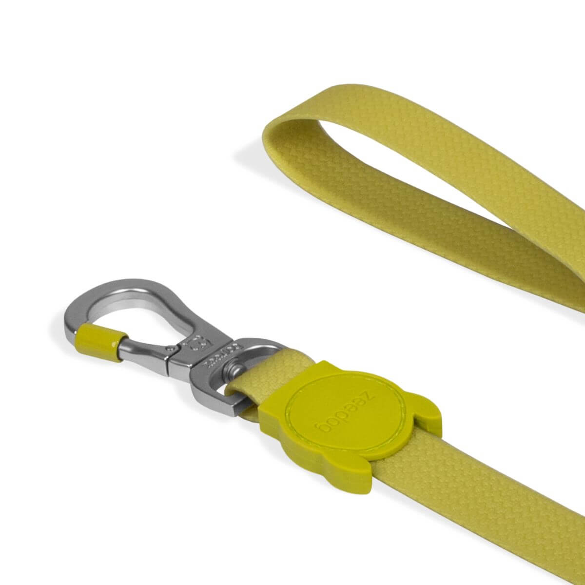 Zee.Dog Neopro Leash Matcha against a white background.