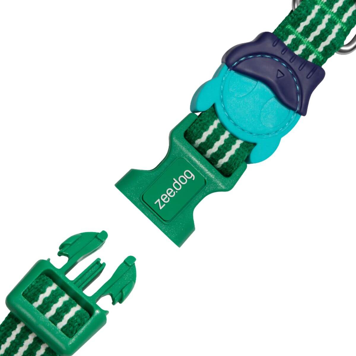 Zee.Dog Velvet Vibes Collar | Vert