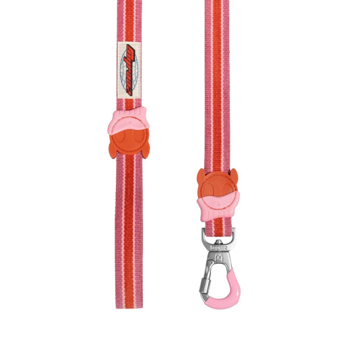 zee.dog velvet vibes leash courtney against a white background.