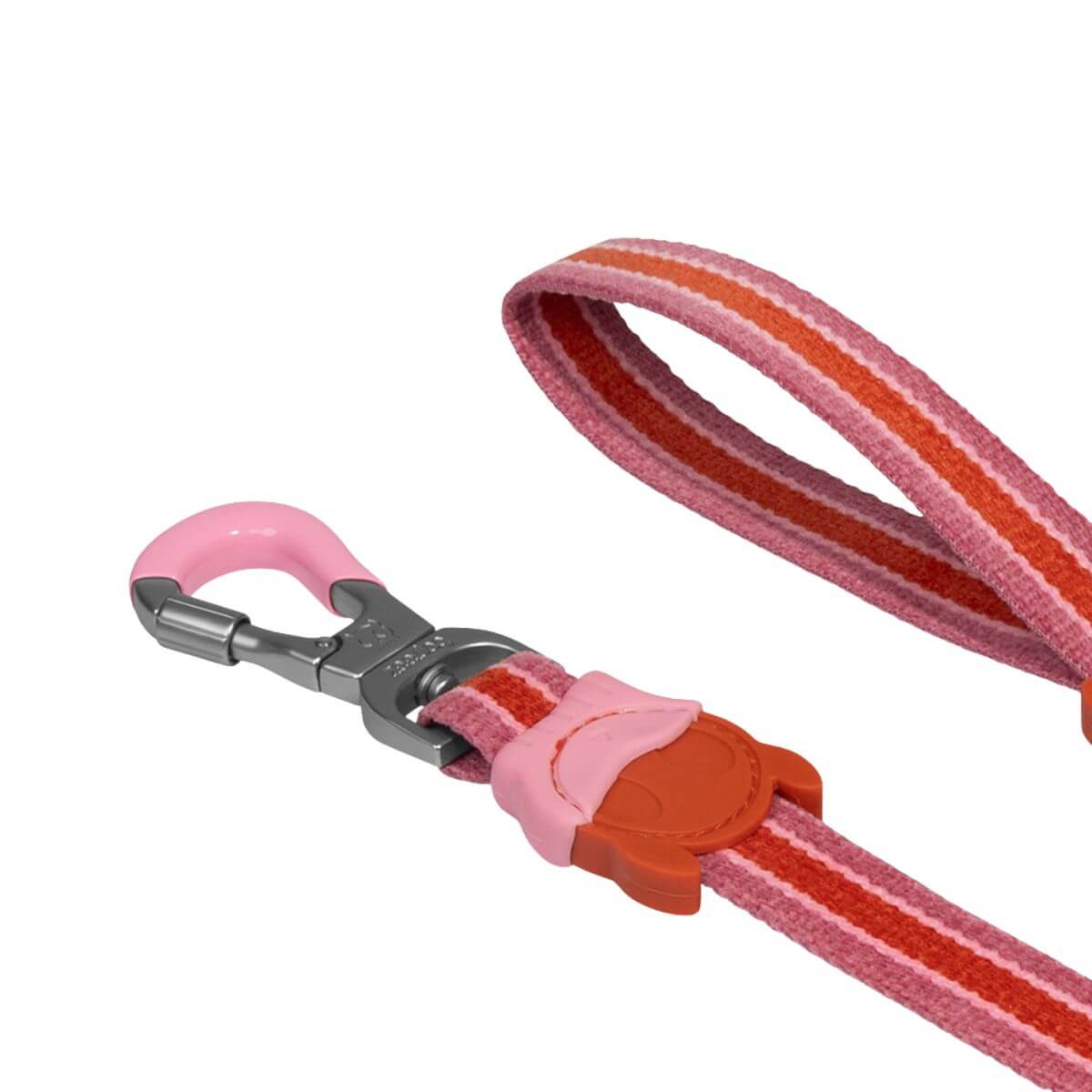 zee.dog velvet vibes leash courtney against a white background.
