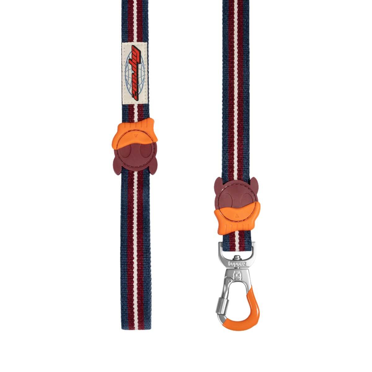 zee.dog velvet vibes leash dropout against a white background.