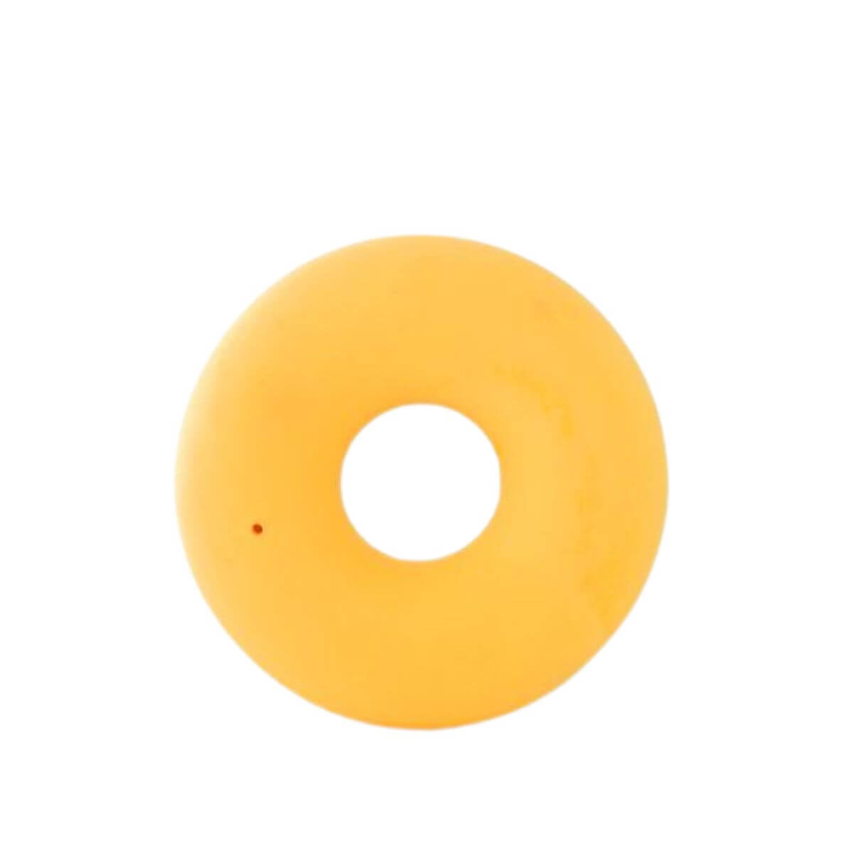 ZippyPaws Tuff Donutz Chocolate against a white background.