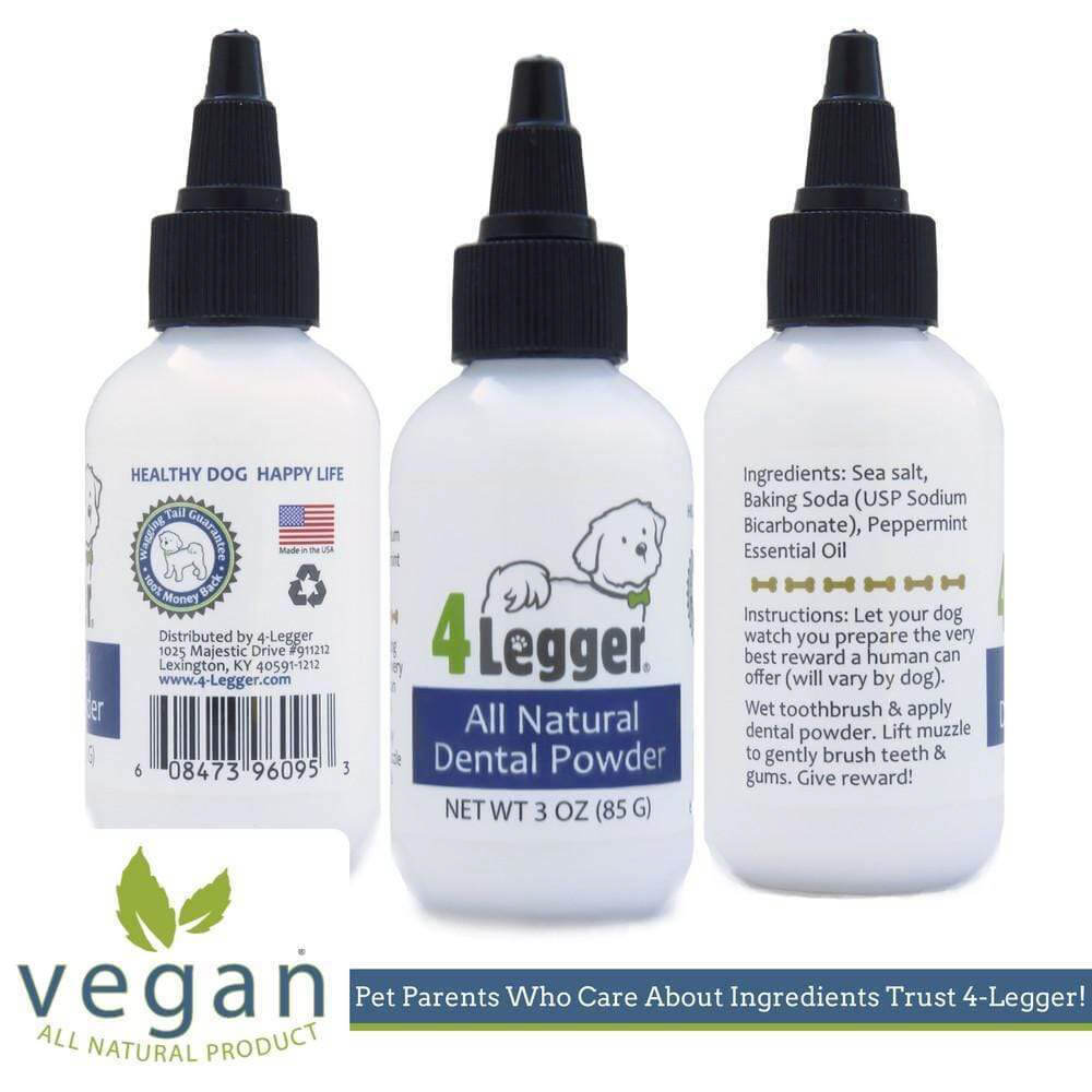 4-Legger Natural Dental Salt - Vanillapup Online Pet Store