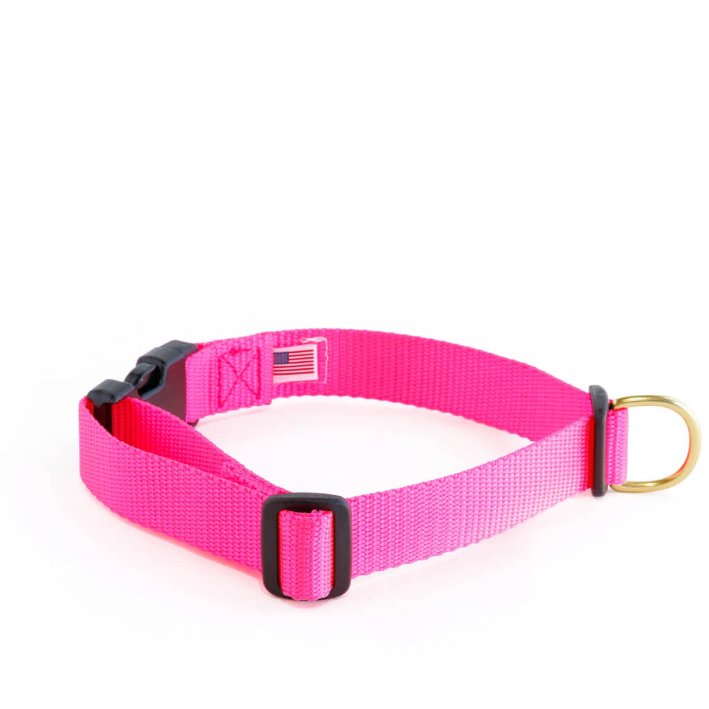 Dog + Bone Snap Collar | Hot Pink - Vanillapup Online Pet Store