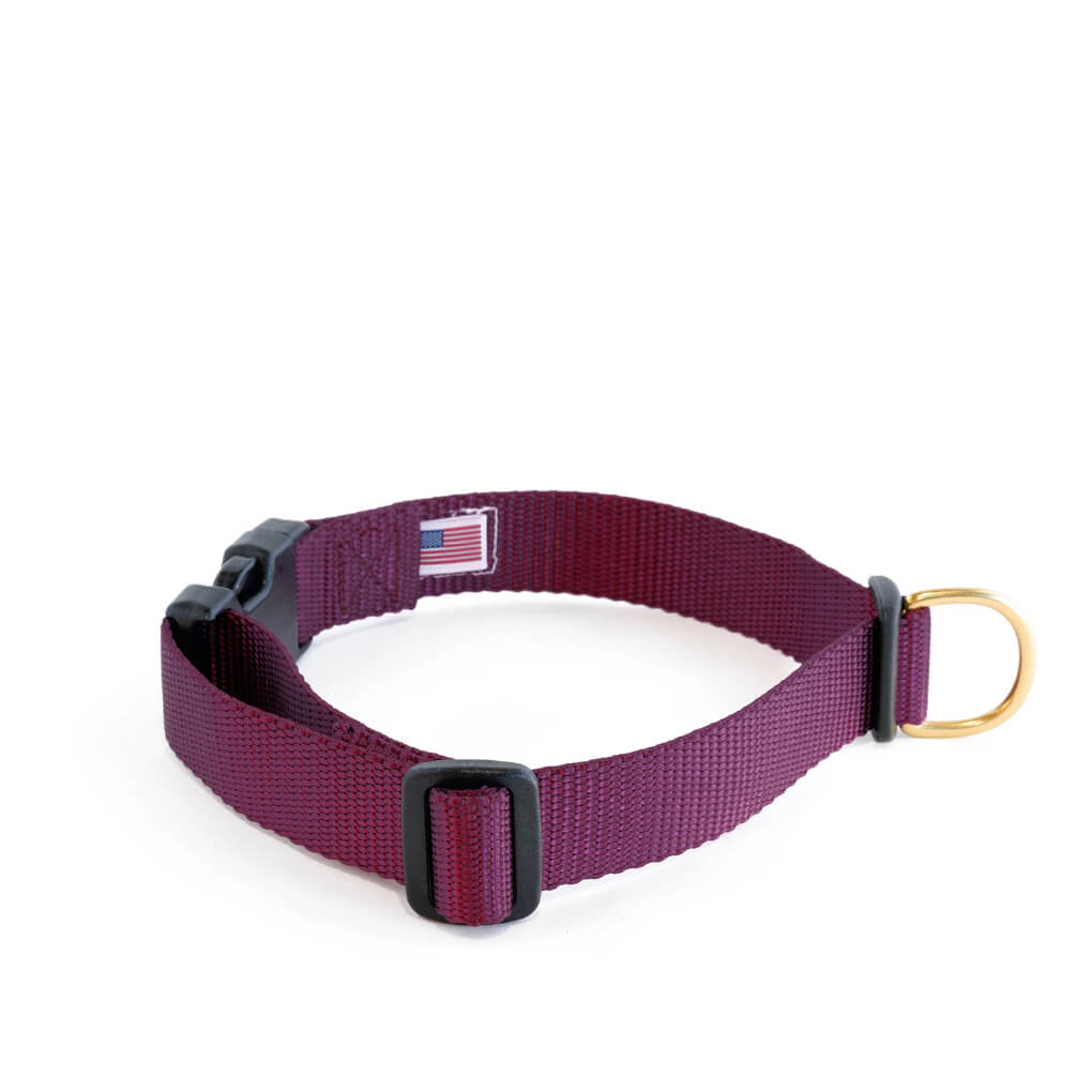 Dog + Bone Snap Collar | Purple - Vanillapup Online Pet Store