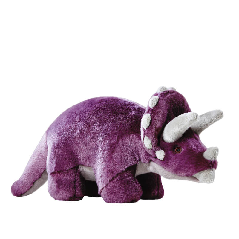 Fluff & Tuff Charlie Triceratops - Vanillapup Online Pet Store