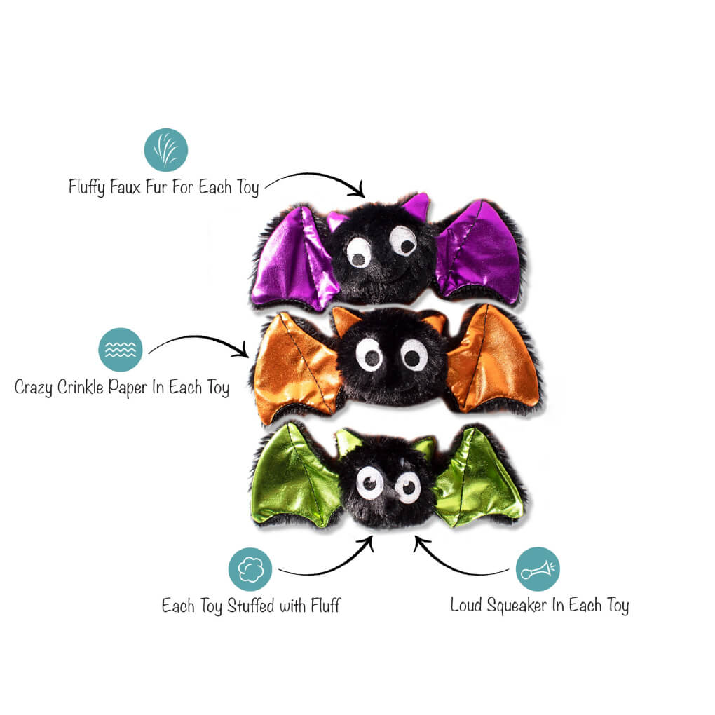 Fringe Studio Mini Bats - Vanillapup Online Pet Store