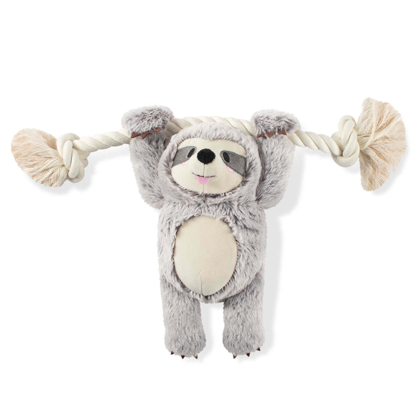Fringe Studio Girly Sloth on Rope - Vanillapup Online Pet Store