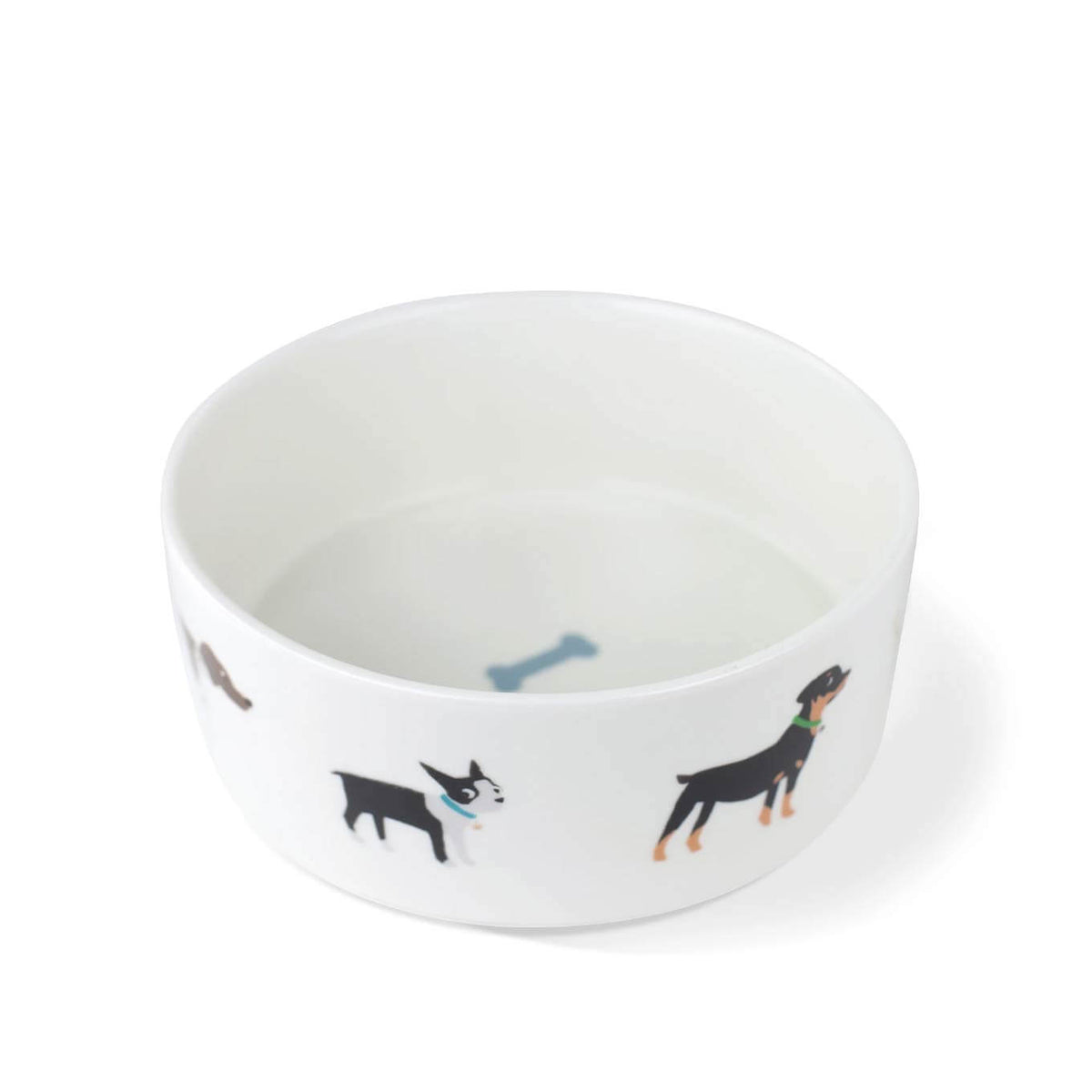 Fringe Studio Happy Breeds Ceramic Bowl