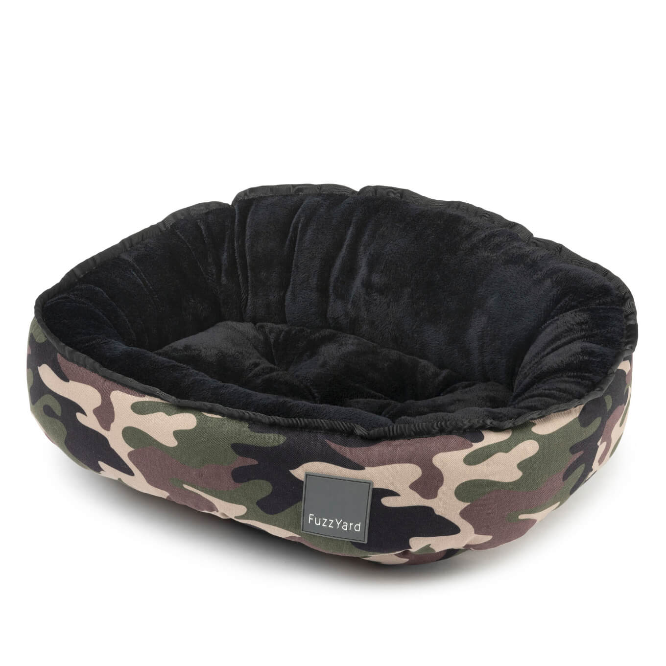 FuzzYard Reversible Pet Bed | Camo - Vanillapup Online Pet Store