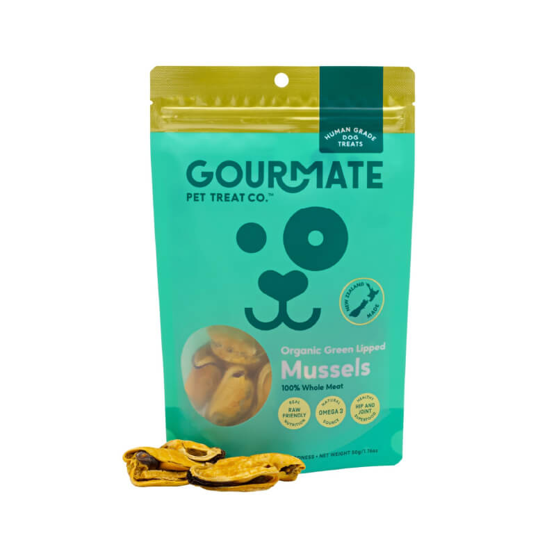 Gourmate Organic Green-Lipped Mussels - Vanillapup Online Pet Store