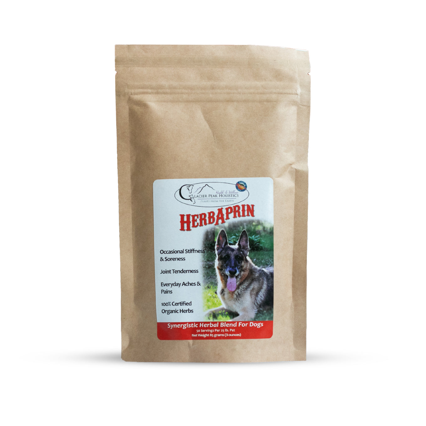 Glacier Peak Holistics HerbAprin | Aids Sleep & Anxiety - Vanillapup Online Pet Store