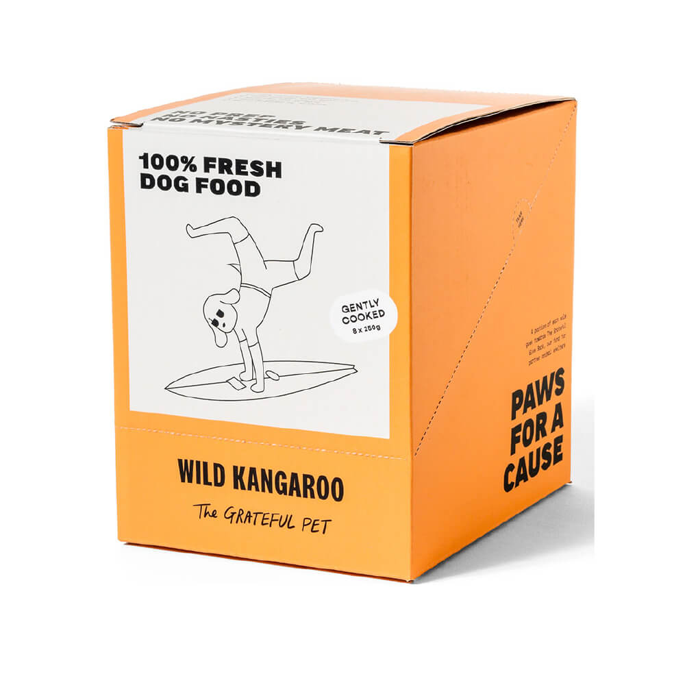 [7% off] The Grateful Pet Cooked Food | Wild Kangaroo - Vanillapup Online Pet Store