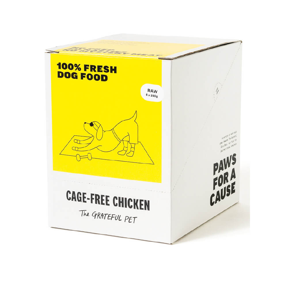 [7% off] The Grateful Pet Raw Food | Cage-free Chicken - Vanillapup Online Pet Store